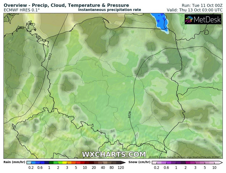 W nocy prawie w całej Polsce będzie pogodnie