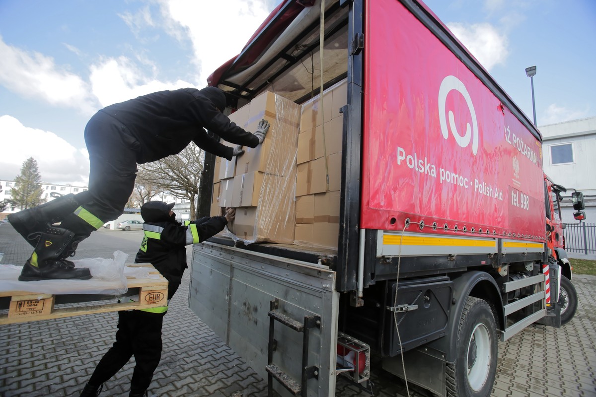 załadunek masek ochronnych