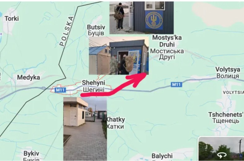 Rekrutacja do legionu międzynarodowego na granicy z Polską