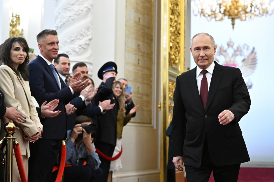 Vladimir Putin na inauguraciji u Moskvi 7. maja