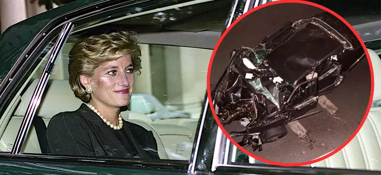 Tak zginęła księżna Diana. Mercedes w jednej chwili zamienił się we wrak