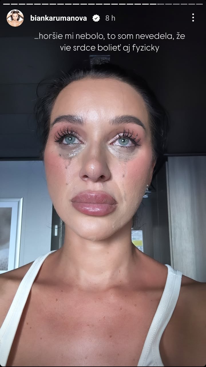 Bianka Rumanová po rozchode s Filipom Jovanovičom.