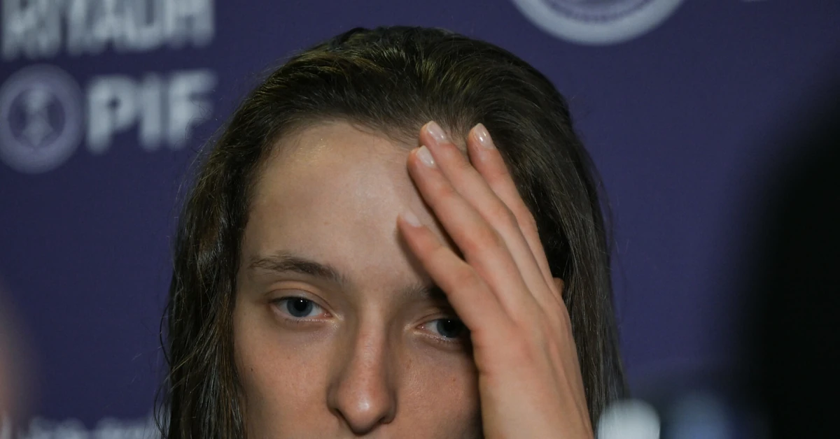 Skandaliczne zachowanie polskiego kibica na meczu Igi Świątek. Tenisistka wybuchła ze złości