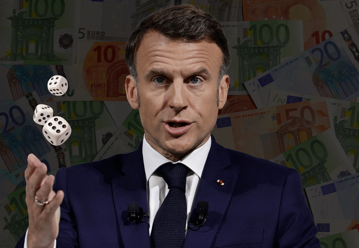 Czy skrajna prawica zatopi francuską gospodarkę? Emmanuel Macron gra va banque