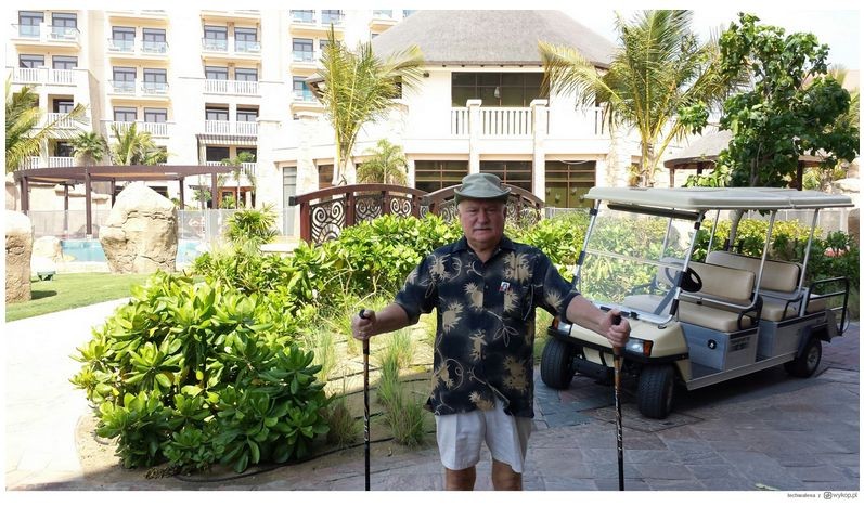 Lech Wałęsa w Dubaju / zdjęcie z oficjalnego profilu