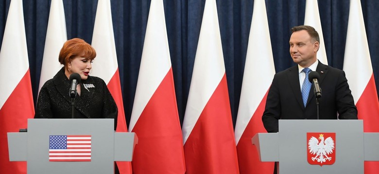 Najpierw Trump, teraz Mosbacher. Kolejna wpadka prezydenta Dudy