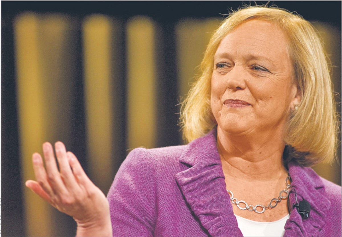 Meg Whitman była zawsze chwalona za niekonfliktowy styl zarządzania Fot. Bloomberg