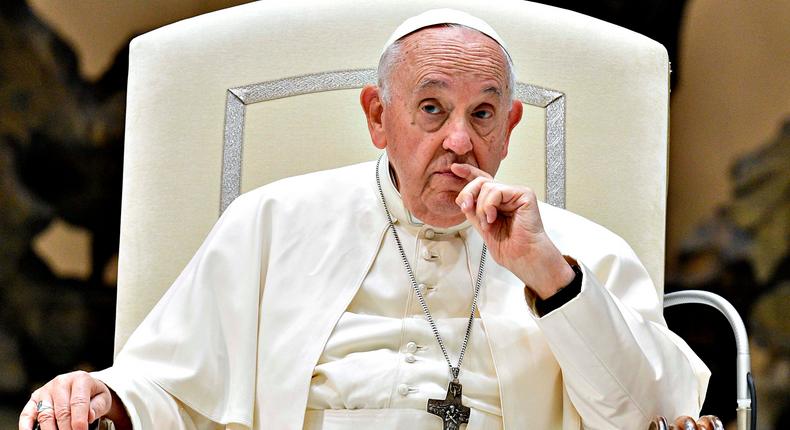 Le Pape François. Vatican Media via Vatican Pool/Getty Images