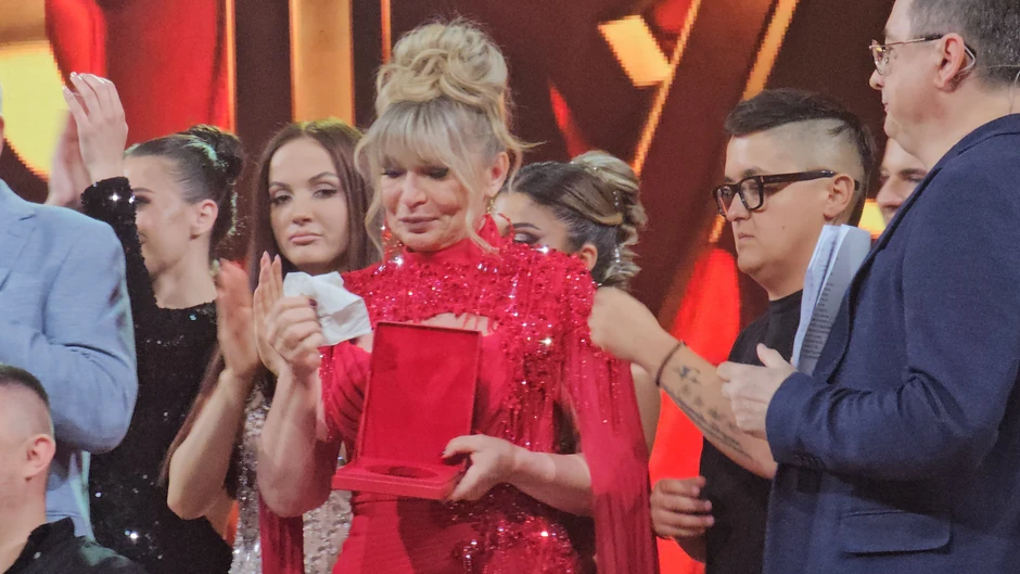 Suzana Jovanović plače