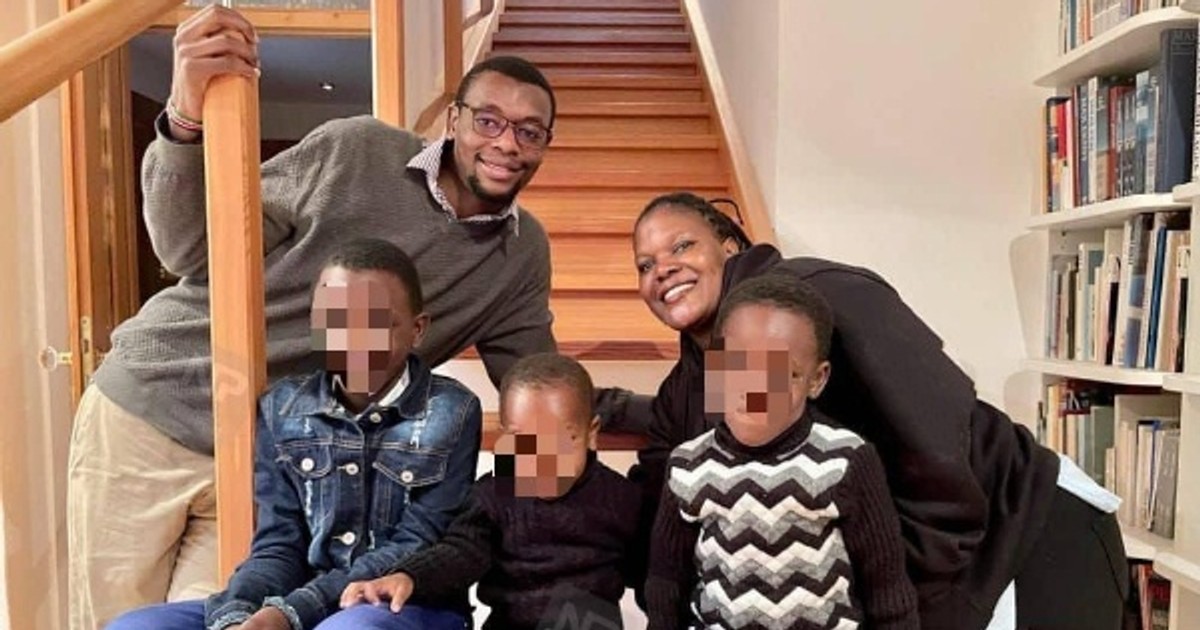 Kakwenza bittersweet reunion with wife, children in Germany after