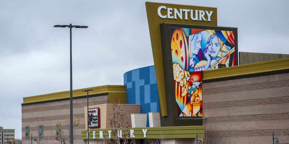 Century Aurora 16 movie theater in Colorado, where the mass shooting that killed 12 people occurred in 2012.