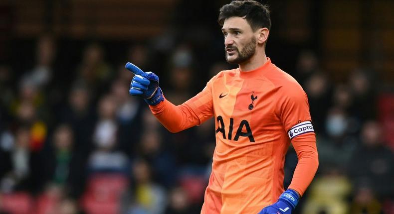 Tottenham goalkeeper Hugo Lloris Creator: Glyn KIRK