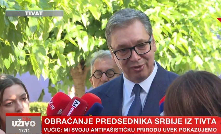 Predsednik Srbije Aleksandar Vučić 