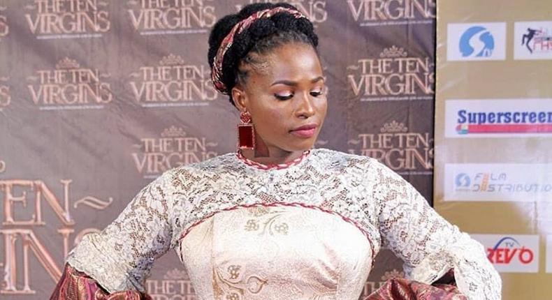 Blessing Egbe says the total cost expended on her new film, 'The Ten Virgins' is over N40 million. [Instagram/Blessing Egbe]