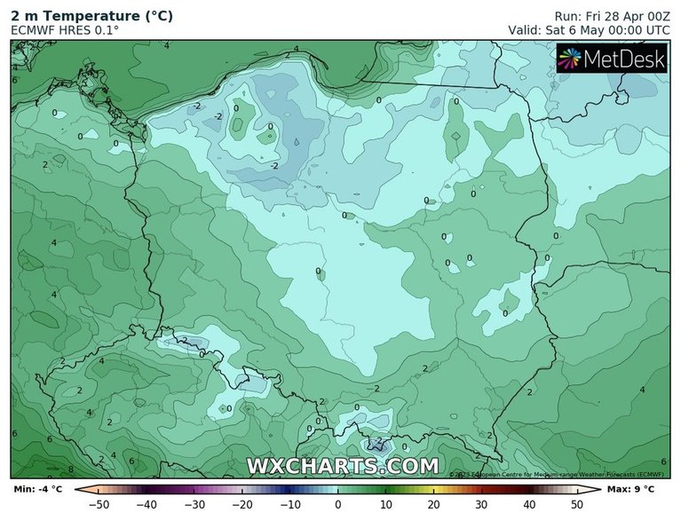 Nocami zagrożą nam solidne przymrozki.