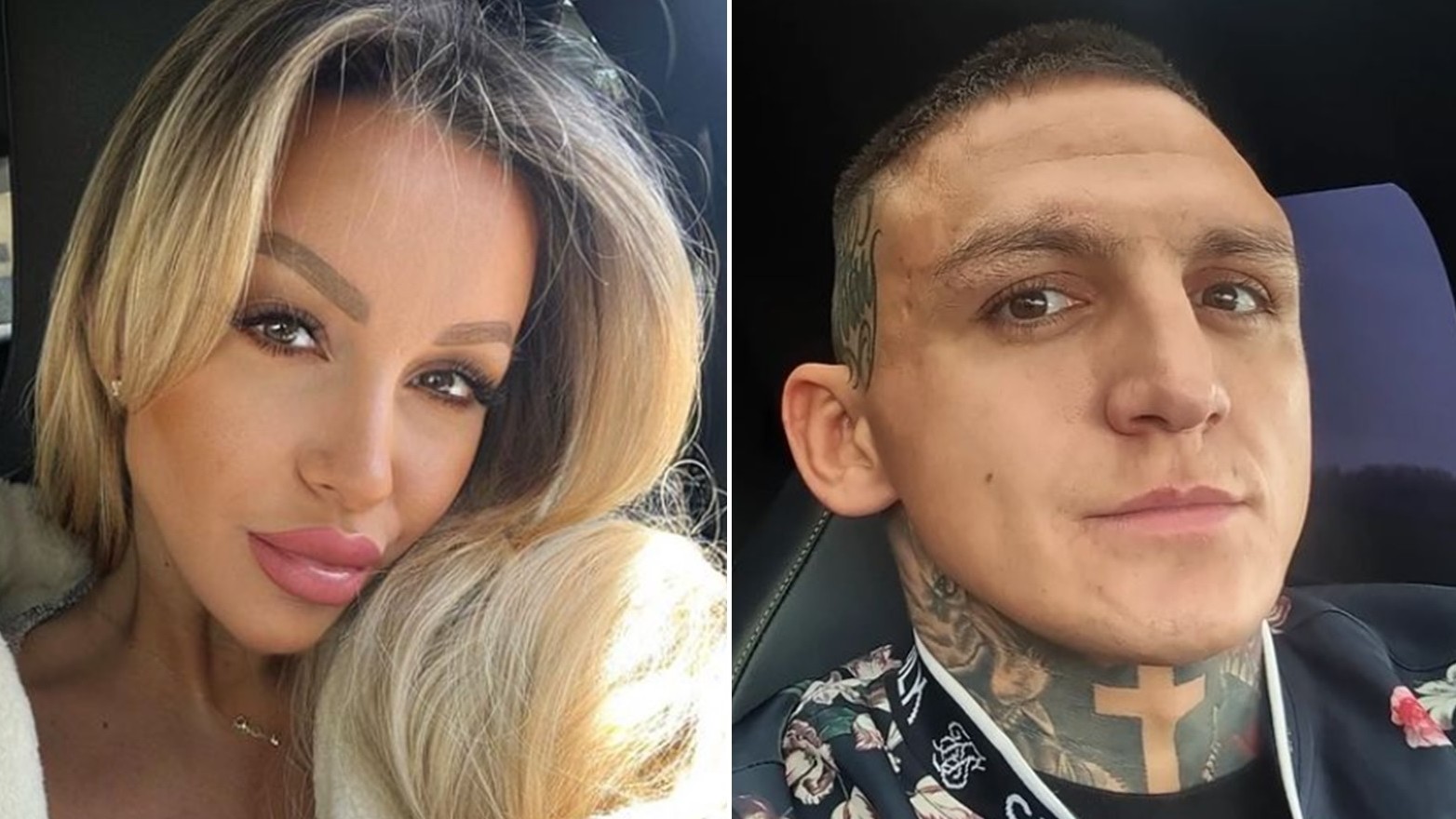 Monika Jáklová († 31) a Gábor Boráros.