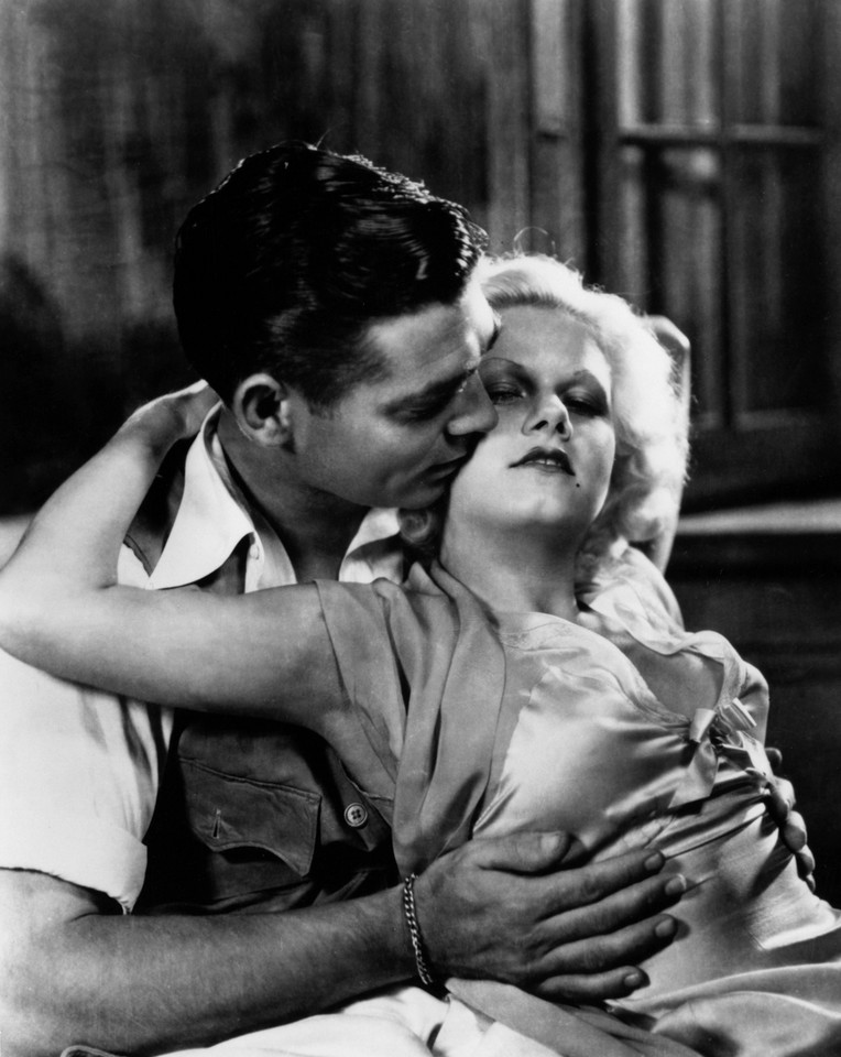 Jean Harlow i Clark Gable