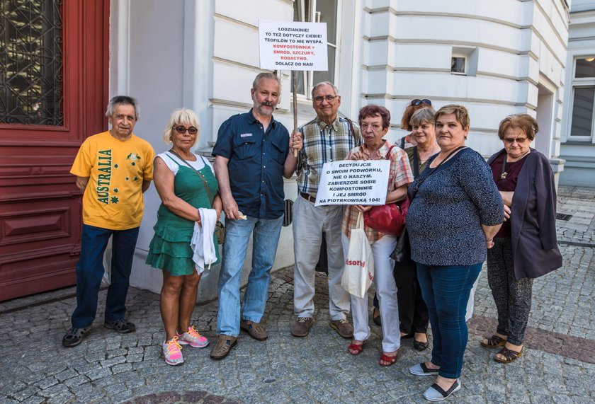 Mieszkańcy Teofilowa walczą z budową kompostowni przy ulicy Swojskiej