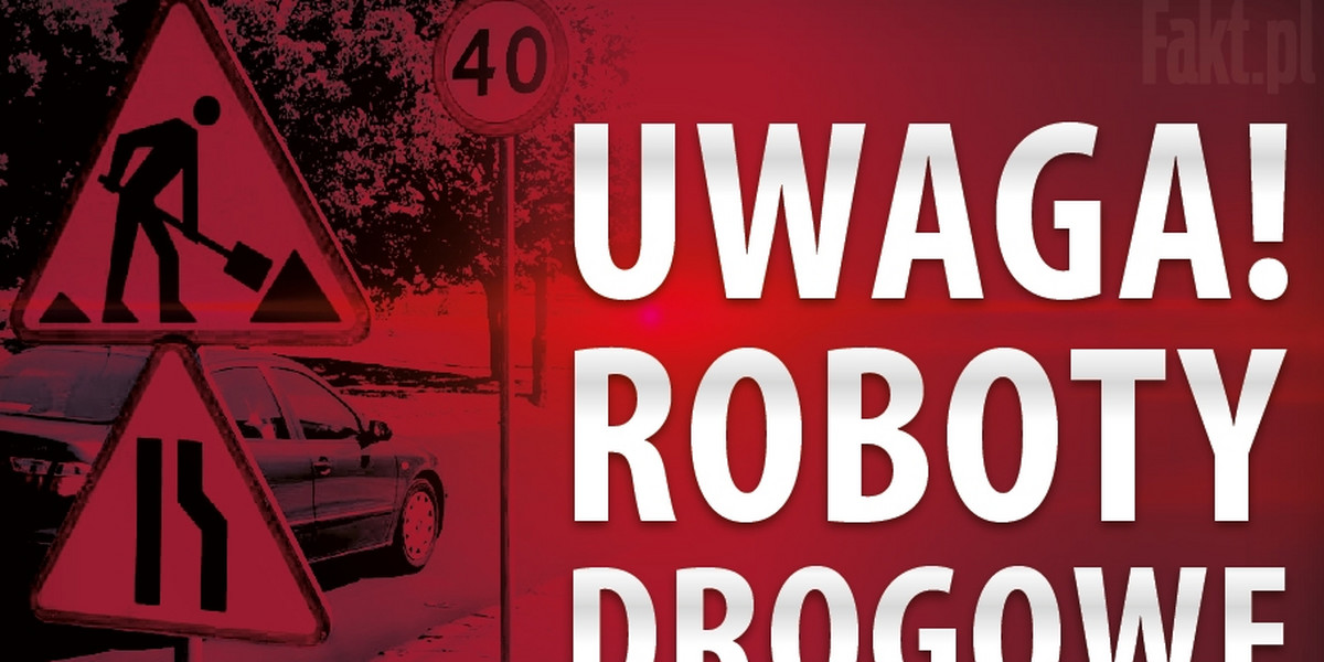 Uwaga! Roboty drogowe