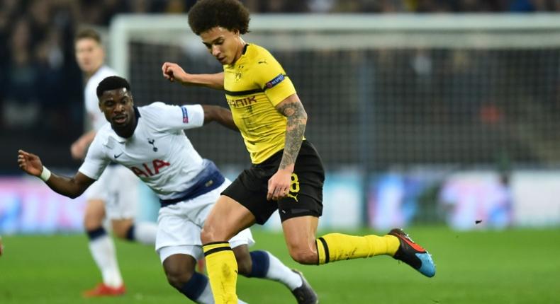 Belgian midfielder Axel Witsel is one of a quintet of Borussia Dortmund stars who have been criticsed after celebrity barber Sheldon Edward cut their hair at the team hotel on the eve of their heavy champions League defeat at Wembley on Wednesday.