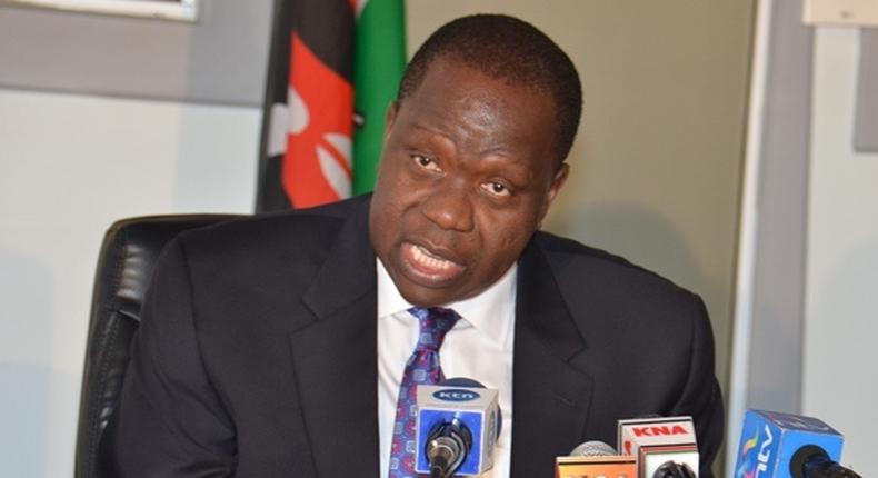 File image of CS Fred Matiang'i The Department of Immigration has issued new guidelines on e-passport applications