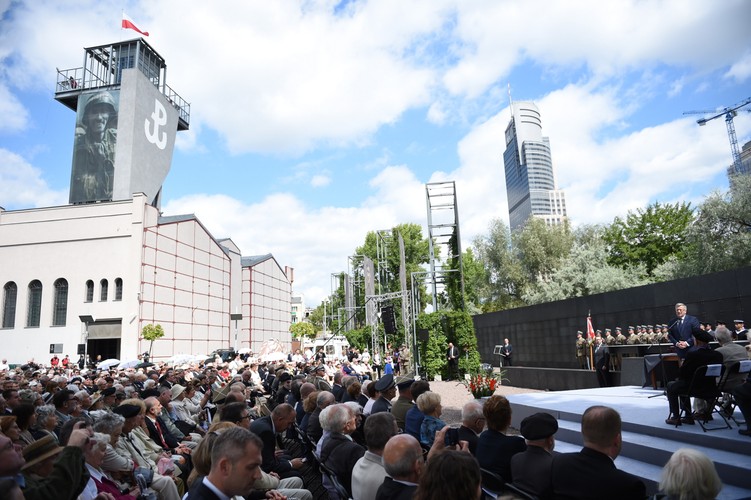 Obchody rocznicy wybuchu Powstania Warszawskiego