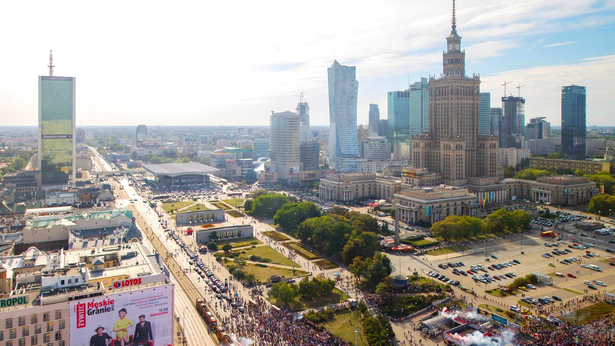 warszawa obchody panorama