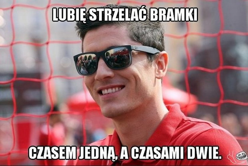 Lewandowski Supermanem, Robben znów nurkował! MEMY