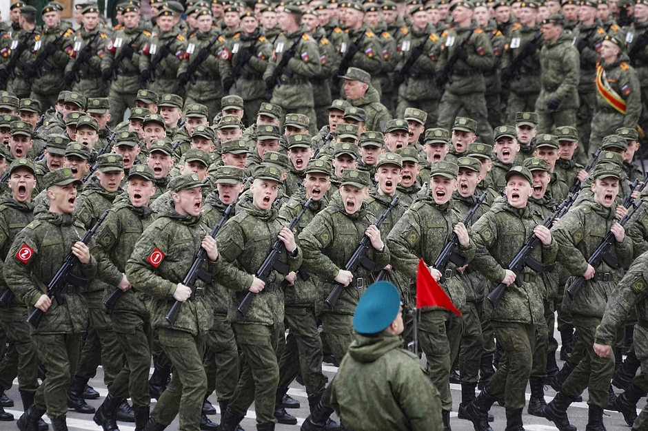 Proba Parade pobede u Rusiji