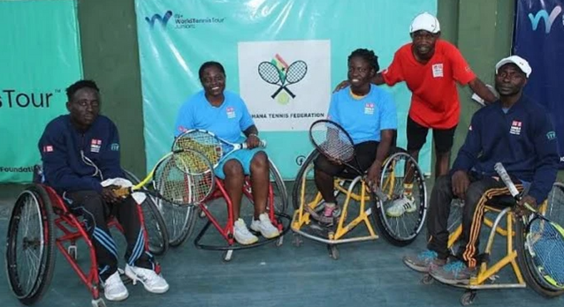 Ghana’s wheelchair tennis team 'received GHc100 each' to participate in tournament in Nigeria