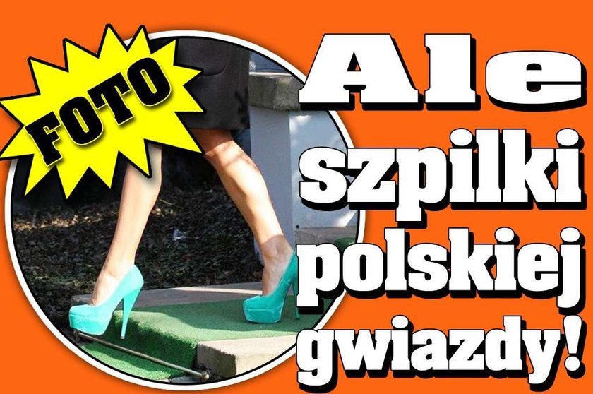 Ale szpilki polskiej gwiazdy! FOTO