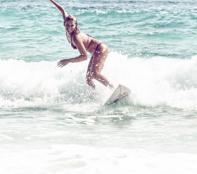 Niemiecka surferka rozbierze się w telewizji