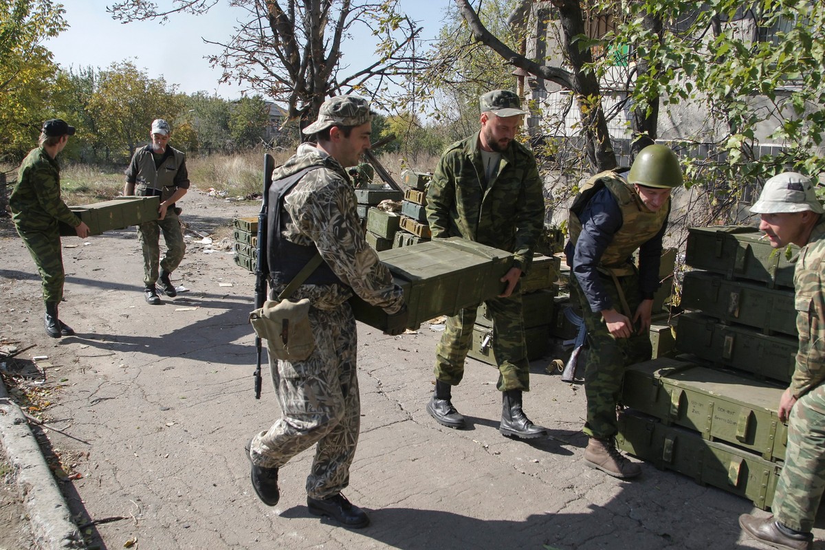 Separatyści w Doniecku