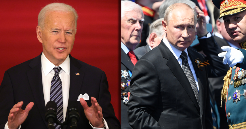 "Putin jest zabójcą" - uważa Joe Biden. Rubel ostro traci
