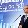 Dług publiczny nominalnie rośnie, ale w stosunku do PKB wyraźnie spada