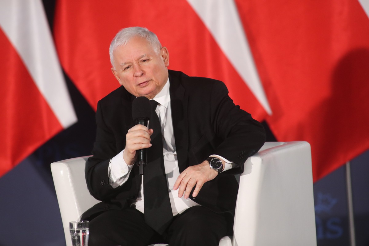 Prezes Prawa i Sprawiedliwości Jarosław Kaczyński