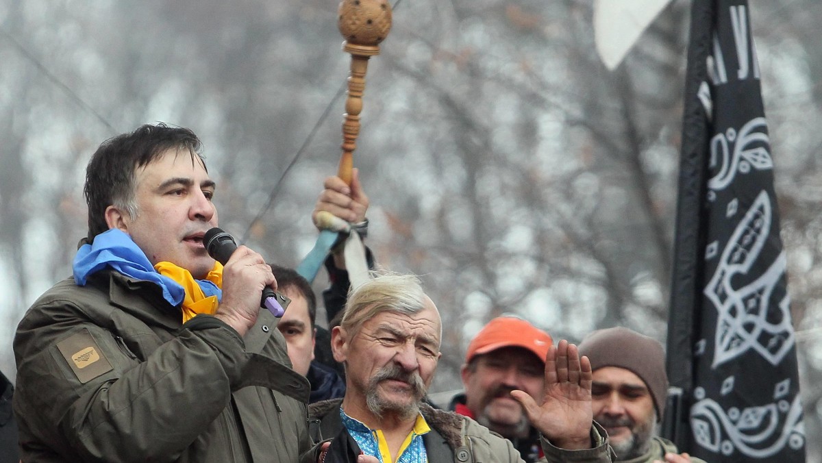 Former Odessa Region Governor Mikheil Saakashvili detained in Kiev, Ukraine