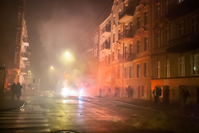 Niespokojny Sylwester na ul. Małeckiego w Poznaniu