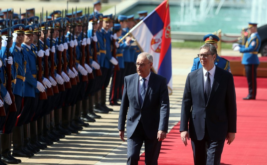 Poseta predsednika Švajcarske Konfederacije Gi Parmelana