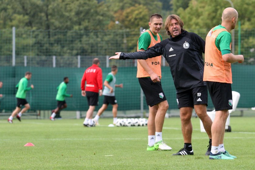 Pilka nozna. Legia Warszawa. Trening. 28.08.2018