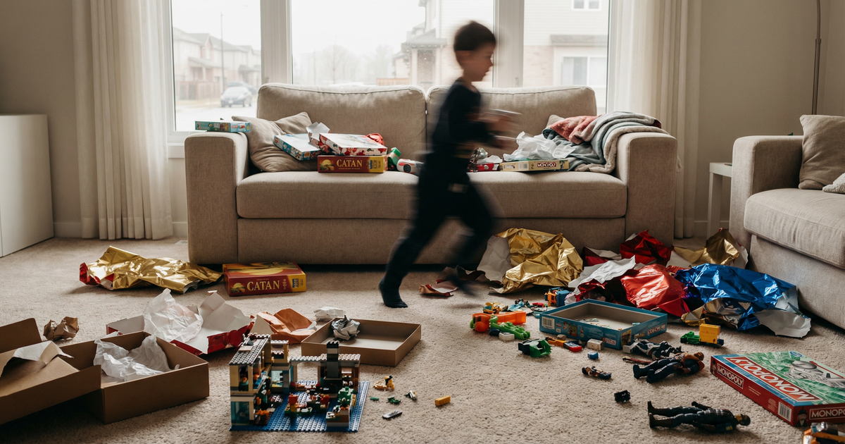 Resaca emocional: Demasiados regalos en Reyes afectan a los niños