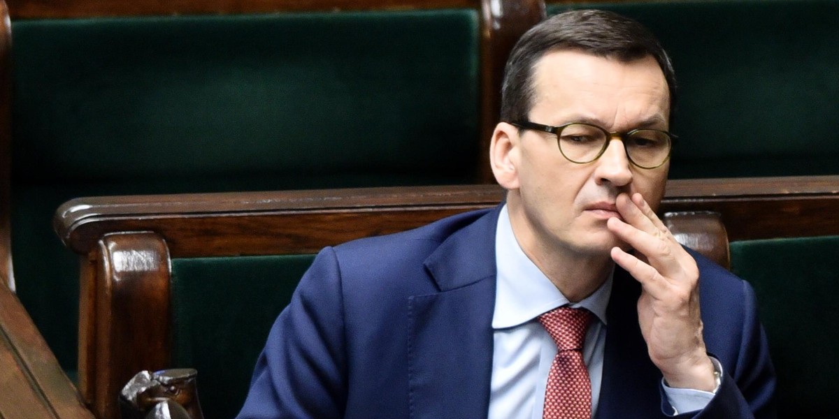 Premier Mateusz Morawiecki 