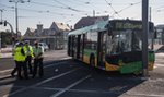 Wypadek autobusu na Rondzie Kaponiera. Są ranni