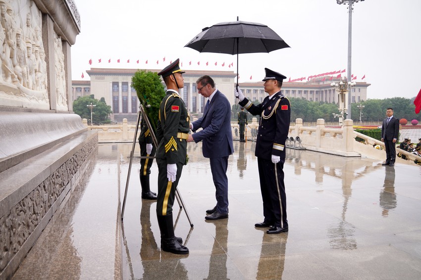 Aleksandar Vučić u Pekingu