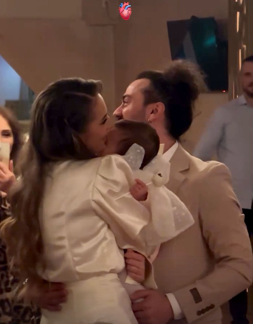 Adam Labunski krstio ćerku