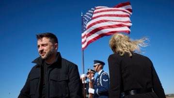 Zelenskyj prišiel do USA