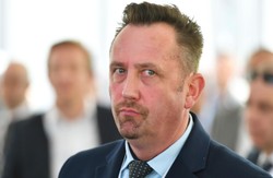 Jędrzejów. Spór o baner wyborczy. "Prawdopodobnie zawiadomimy policję"