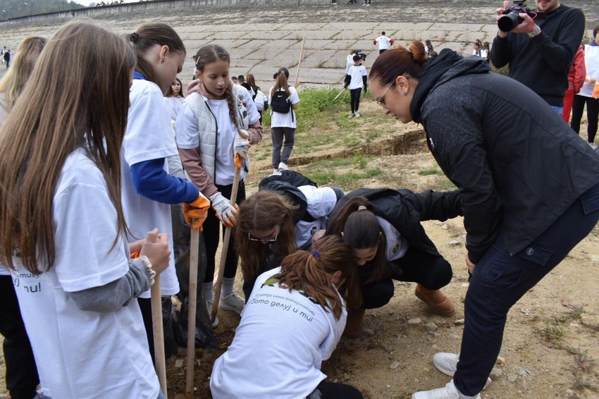 Aranđelovac Sara Pavkov akcija sređivanja Garaškog jezera