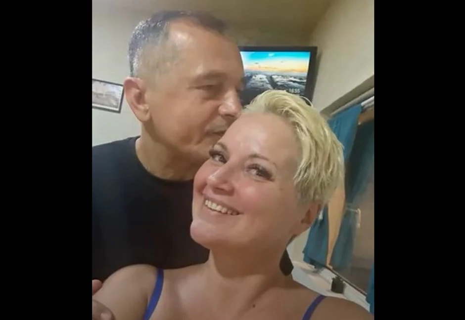 Maja Nikolić sa mužem