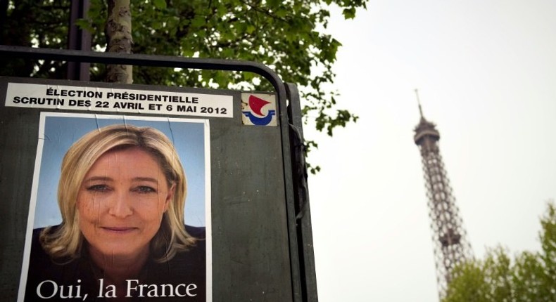 Marine Le Pen is much less popular in Paris than many other parts of the country